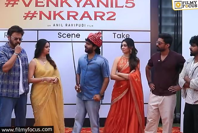 Anil Ravipudi Brings Laughs Before Shoot Begins