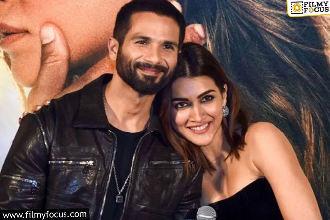 Kriti Sanon Sees A Future Director In Shahid Kapoor
