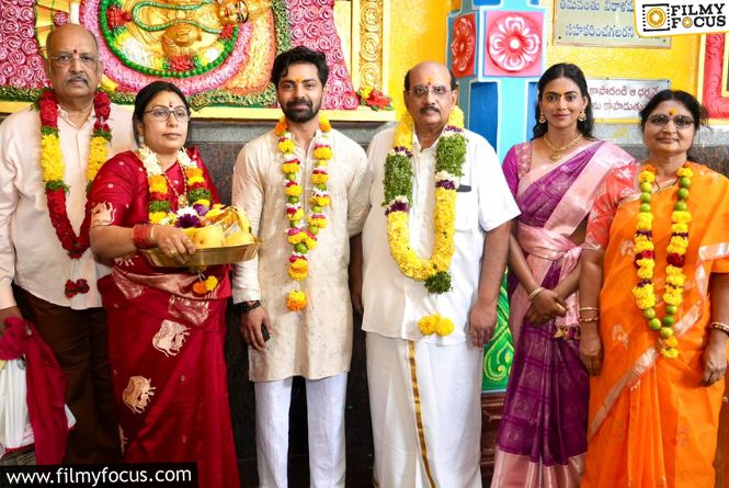 AGADHA Publicity Campaign Begins With The Blessings Of Balkampet Ellamma–Pochamma : Grand Worldwide Release On August 14, 2026