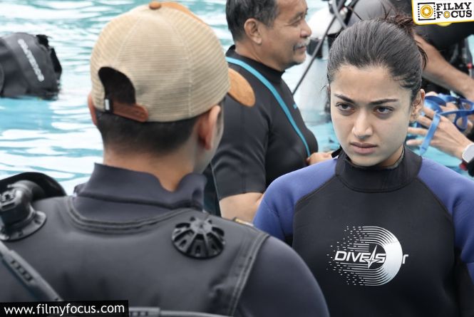 Mysaa Team Wraps Rashmika’s Groundbreaking Underwater Fight