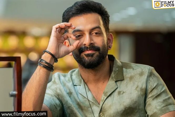 Prithviraj Sukumaran Reveals The Role That Impressed Him Most