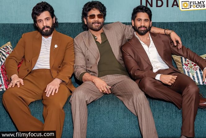 Akkineni Stars Celebrate 90 Years Of Cinema Legacy