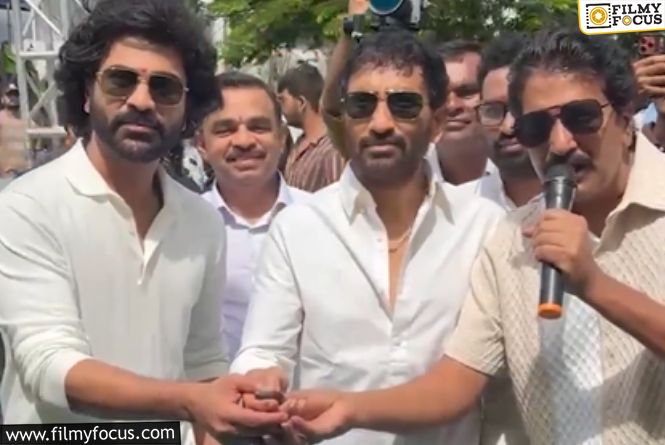 Sharwanand’s ‘George Krish’ Begins With A Grand Launch