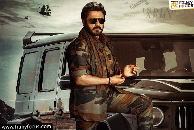 Venkatesh’s Action-Packed First Look Revealed