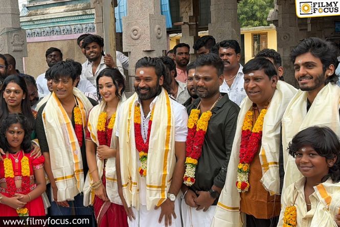 Dhanush’s Next D56 Gets Off To A Traditional Start