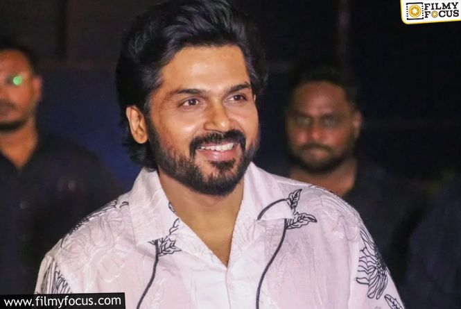 Karthi Bets Big On His Upcoming Projects