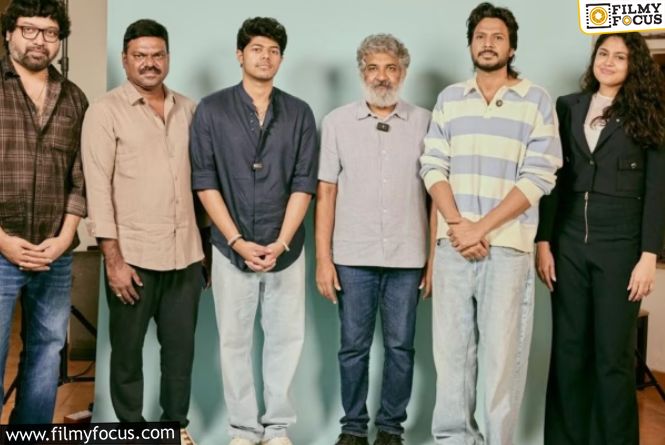 Rajamouli Impressed With Jason Sanjay’s Sigma