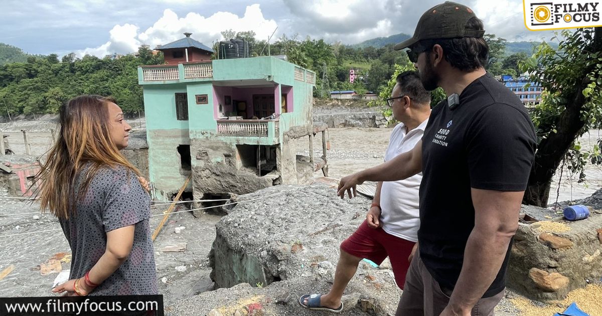 Sonu Sood Visits Flood Affected Families In Nepal Filmy Focus Sonu Sood Visits Flood Affected Families In Nepal Filmy Focus