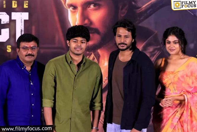 Sundeep Kishan Calls Sigma A Golden Opportunity