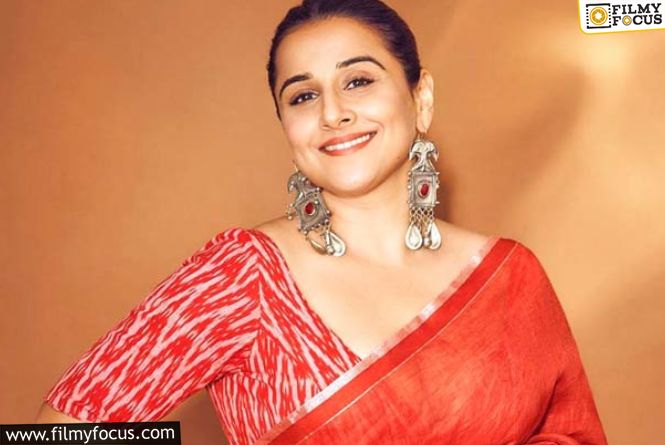 Vidya Balan Makes New Tamil Film Announcement