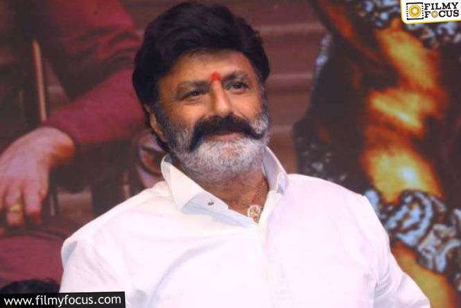 Balakrishna Sets An Example With His Generous Move