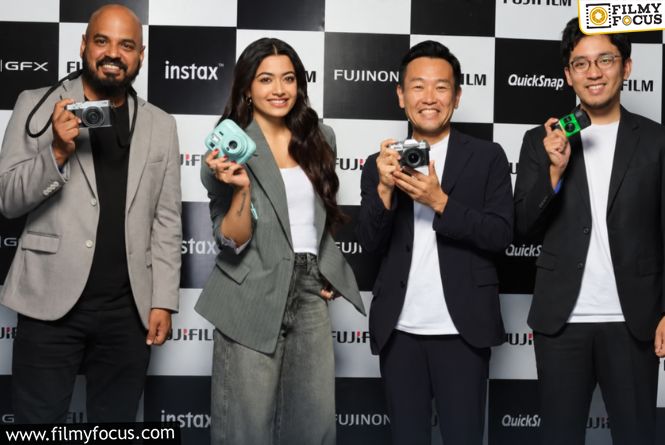 FUJIFILM India Announces Rashmika Mandanna As Brand Ambassador