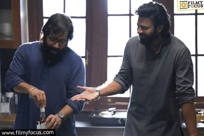 Prabhas Birthday Gets Special With Spirit BTS Moment