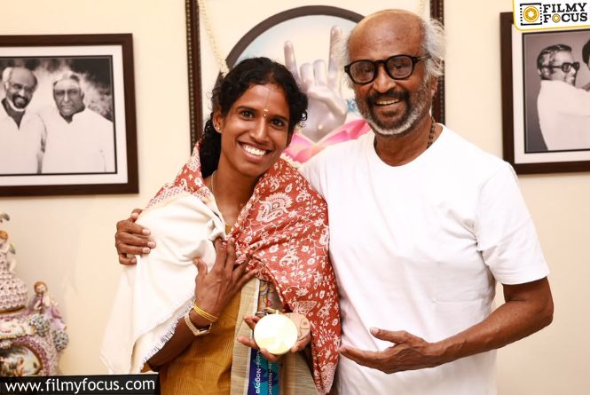 Rajinikanth Congratulates Vithya Ramraj For Her Achievements