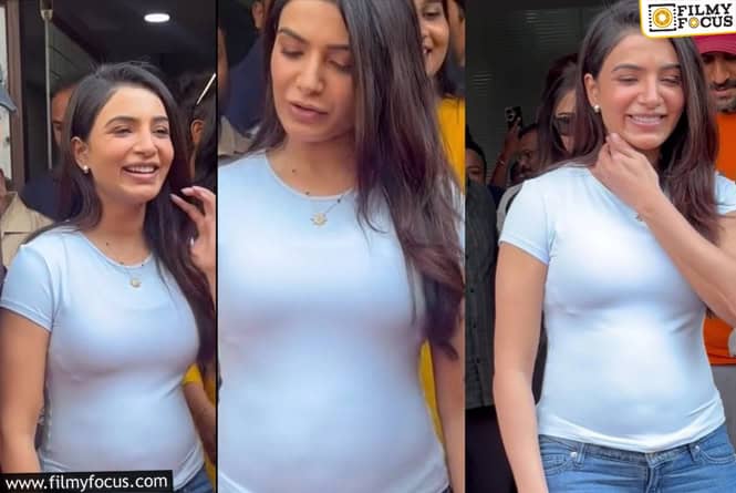 Samantha: తల్లి కాబోతున్న సమంత .. బేబీ బంప్ తో క్లారిటీ!