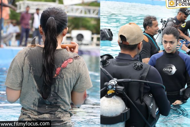 Rashmika: 20 గంటలపాటు నీటిలోనే.. రష్మిక మందన సాహసం ఇదీ..
