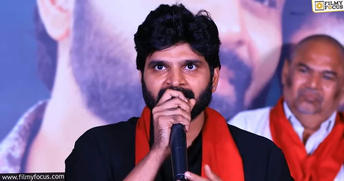 Sree Vishnu comment on director