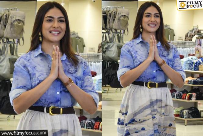 Mrunal Thakur: షాపింగ్ మాల్ ఓపెనింగ్ లో సందడి చేసిన హీరోయిన్ మృణాల్ ఠాకూర్